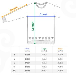 wool sweater size